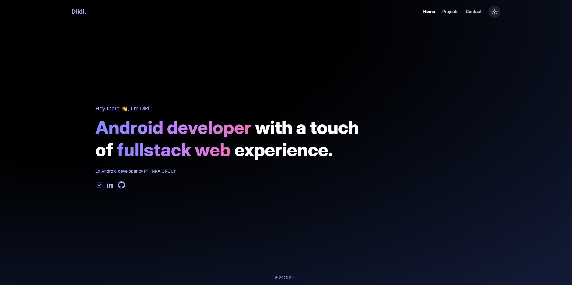 Screenshot of Dikii.