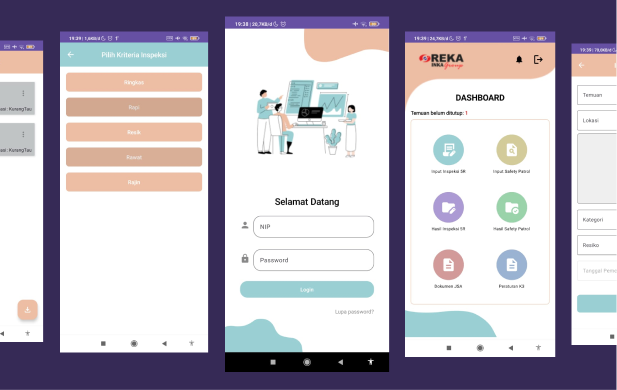 Screenshot of Rekapatrol
